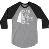 grab life by the sail 3/4 Sleeve Shirt