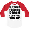 new rude birthday present 3/4 Sleeve Shirt