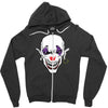 evil clown Zipper Hoodie
