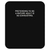 wexhausting adult best trending Mousepad
