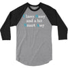 classy sassy and a bit smart assy 3/4 Sleeve Shirt