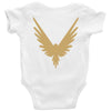 Maverick Gold Print Baby Onesie