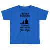 Father and Son Fishing Partners For Life Toddler T-shirt