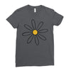 flower Ladies Fitted T-Shirt