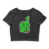 zombie okay Crop Top
