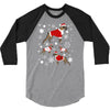 boxer christmas 3/4 Sleeve Shirt