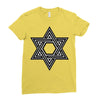 star blacked Ladies Fitted T-Shirt