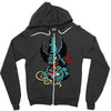 zombie gamers Zipper Hoodie