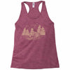 Camping Red Racerback Tank