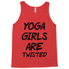 yoga girls are twisted Tank Top