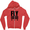 fly stars Zipper Hoodie