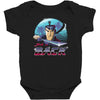 epic samurai Baby Bodysuit
