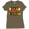 risky after whisky Ladies Fitted T-Shirt