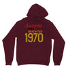 awesome since november 1970 Unisex Hoodie