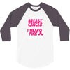 I Wear Pink For My Aunt 3/4 Sleeve Shirt