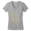 slow and steady Women's V-Neck T-Shirt