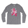 breast cancer awareness hope ribbon heart Long Sleeve Shirts