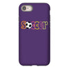 soccer neon rhinestud iPhone 8