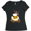 i dont want to job Women's Triblend Scoop T-shirt