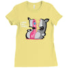 new brains Ladies Fitted T-Shirt