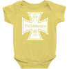 vw volkswagen iron cross Baby Onesie