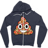 pizza shit Zipper Hoodie