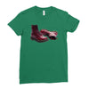 red doc marten skinhead boots, ideal birthday present or gift Ladies Fitted T-Shirt