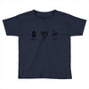 peace love coffee Toddler T-shirt