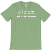i 8 sum pi  ate some pie funny food nerd maths physics joke T-Shirt