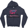 Move Over Boys Let This Girl Show You How To Be A Firefighter Zipper Hoodie