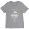 i am a libra V-Neck Tee