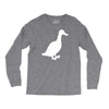 cool duck retro Long Sleeve Shirts