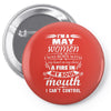 I Am A May Women Pin-back button
