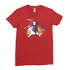 death is magic Ladies Fitted T-Shirt