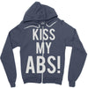 kiss my abs! Zipper Hoodie