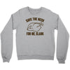 save the neck for me, clark Crewneck Sweatshirt