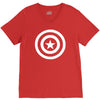 capitan america sticker vinyl decal V-Neck Tee