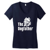 dogfather Women's V-Neck T-Shirt