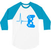 game heart beat 3/4 Sleeve Shirt