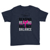 Reading Yoga Wine Balance Youth Tee
