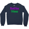 mardi gras princess Crewneck Sweatshirt