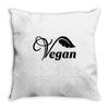 vegan Throw Pillow