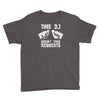 this dj doesn't take requests Youth Tee