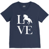 horse love V-Neck Tee