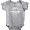i have two titles aunt and godmother Baby Bodysuit