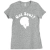 got soul funny retro funk disco afro 70s boogie soul new york Ladies Fitted T-Shirt