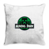 mining park Throw Pillow