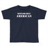 deplorable american Toddler T-shirt