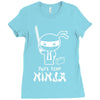 part time ninja Ladies Fitted T-Shirt