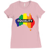 Vote Yes-Australia Marriage Equality Ladies Fitted T-Shirt